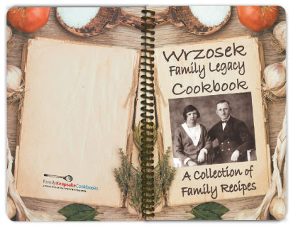 Custom Cookbook Back Cover